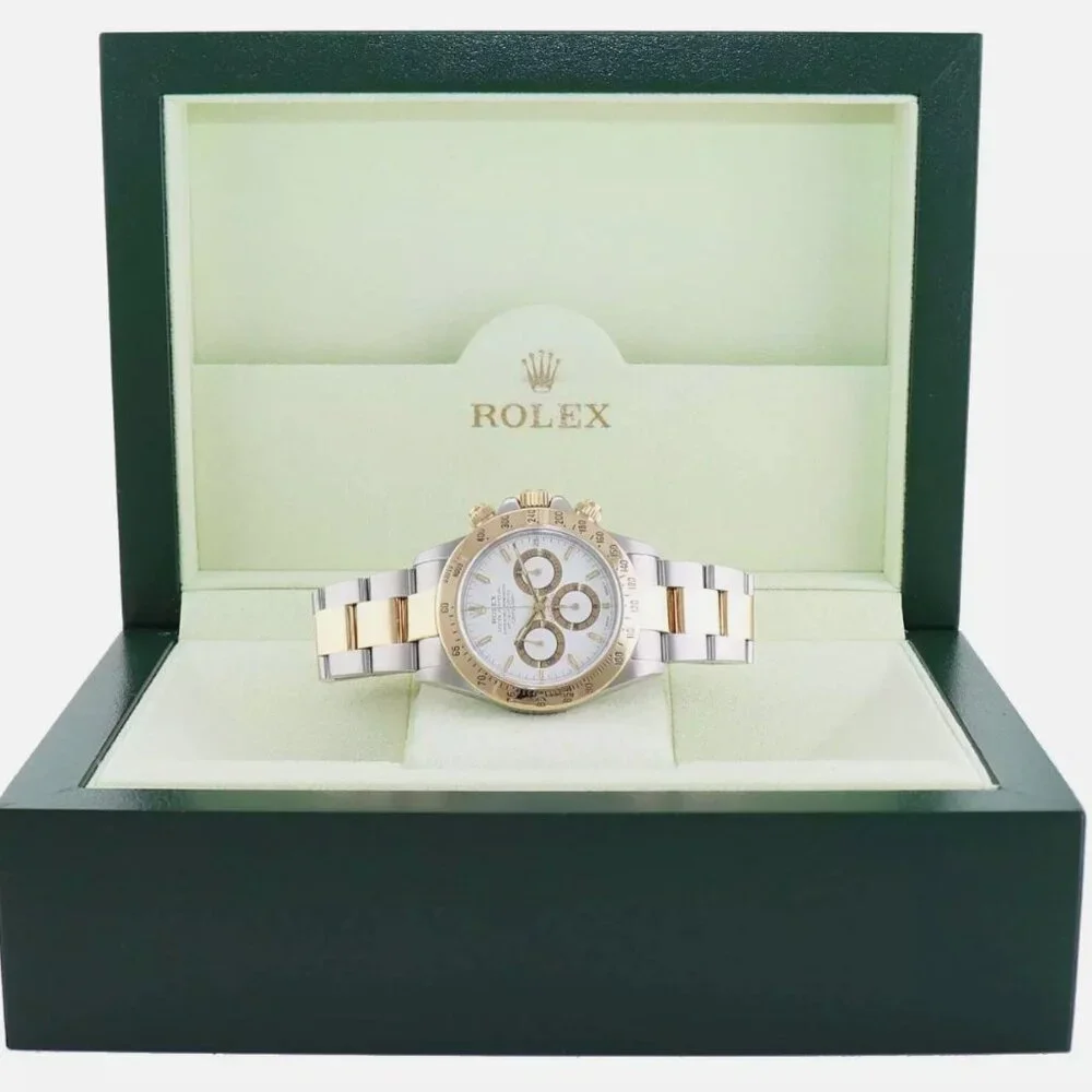 Sale! Men's Daytona Two Tone 40mm Dial BOX TAG